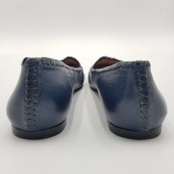 Jack Rogers Pinwheel Navajo Leather Slip On Ballet Flats Women's 8.5 - Picture 3 of 7